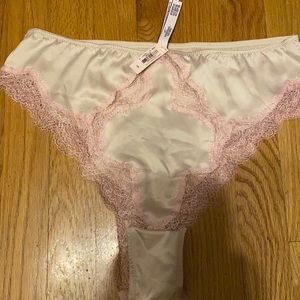 Victoria secrets cheeky satin lace pantie